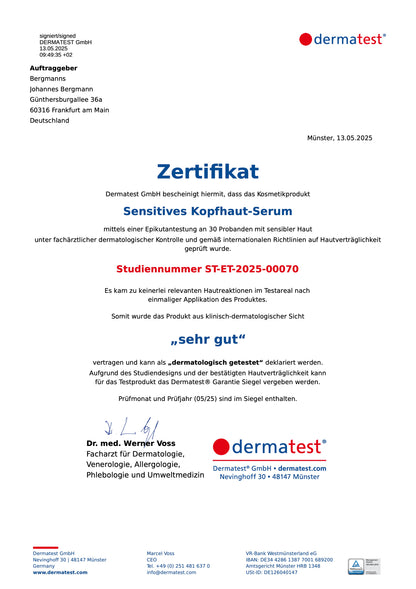 Sensitives Kopfhaut-Serum